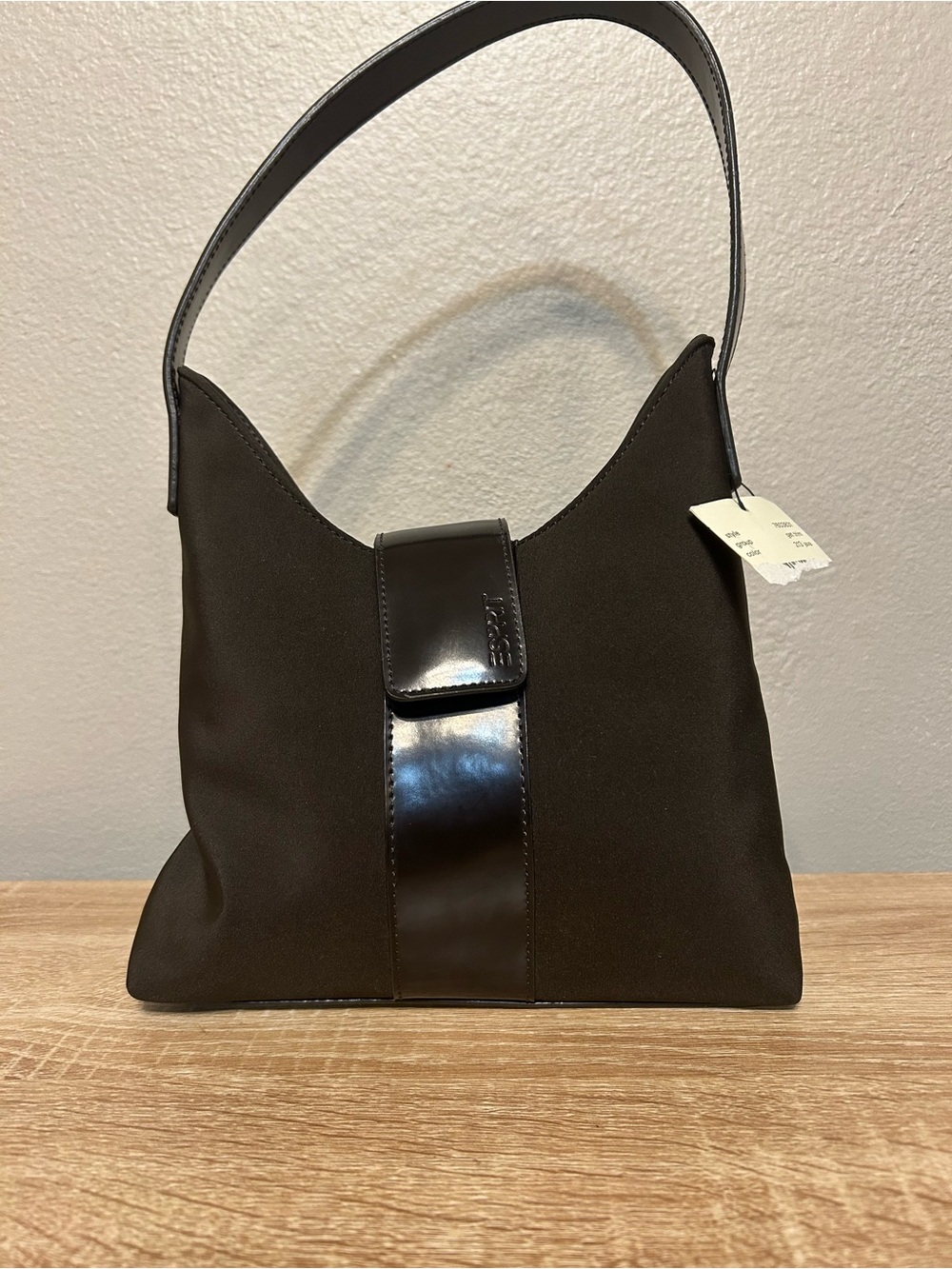 Vintage Y2K Esprit Get Trim Java Brown Hobo Shoulder Bag NWT 7603831